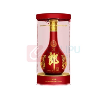 郎酒 红花郎15 酱香型白酒 53度 500ml/瓶