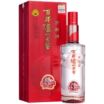 泸州老窖 窖龄30年 浓香型白酒 52度 500ml/瓶