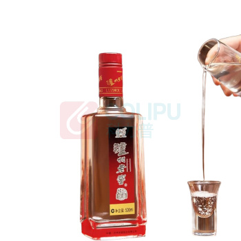 泸州老窖 八年窖头曲和之礼 浓香型白酒 52度 500ml/瓶