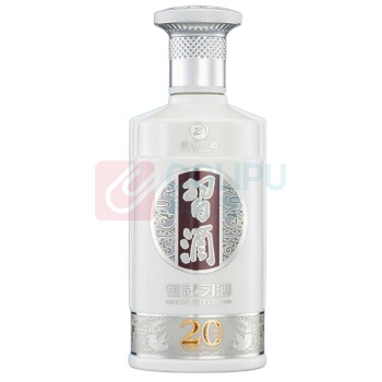 习酒 银质习酒 酱香型白酒 53度 500ml/瓶