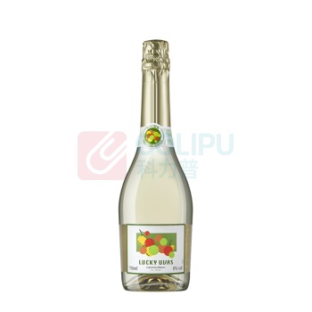 好运 葡萄起泡白葡萄汁 750ml*6瓶 无醇