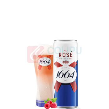 kronenbourg 1664 啤酒桃红 310ml*12罐