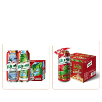乌苏啤酒 大红乌苏风景罐 500ml*12罐