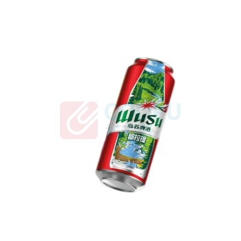 乌苏啤酒 大红乌苏风景罐 500ml*12罐