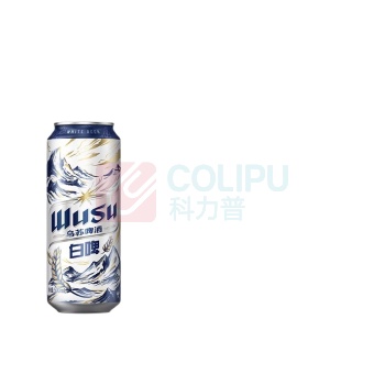 乌苏啤酒 天山清爽白啤精酿阿克苏小麦 500ml*12罐