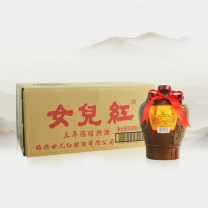 女兒红 陶坛三年 半干型 绍兴黄酒 1.5L*6坛