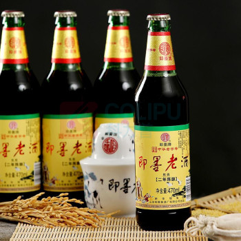 即墨老酒 二年 半甜型 北方黄酒 470ml*6瓶
