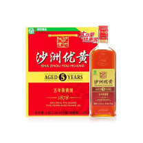 沙洲优黄 红标五年 1878 半干型 苏派黄酒 550ml*8瓶