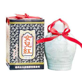 女兒红 青瓷六年 半甜型 绍兴黄酒 1.5L/坛