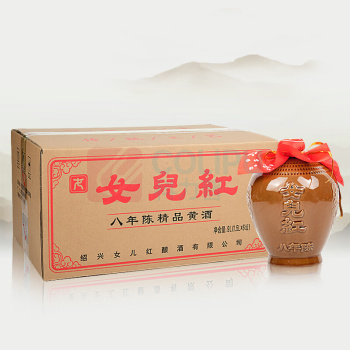 女兒红 精品八年 半干型 绍兴黄酒 1.5L*6坛