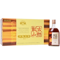 古越龙山 清醇三年 半甜型 绍兴黄酒 500ml*12瓶