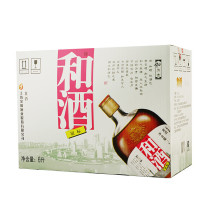 和酒 银标 半干型 上海黄酒 1L*6瓶