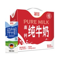 德亚 WEIDENDORF 纯牛奶 高钙 200ml*10盒