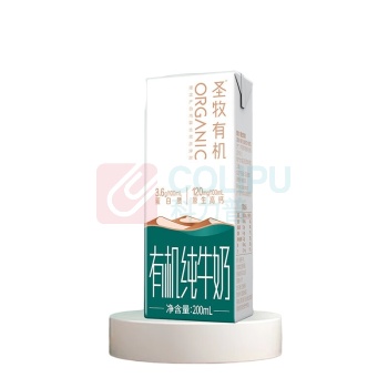圣牧 有机纯牛奶 原生高钙 200ml/盒 10盒/箱