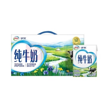 伊利 伊然纯牛奶 200ml*24盒/箱