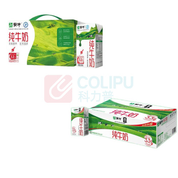 蒙牛 mengniu 纯牛奶 250ml/盒 24盒/箱 (3.2g/3.3g新老包装随机)