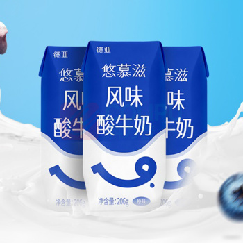 德亚 WEIDENDORF 风味酸奶 200ml/盒 10盒/箱 200ml/206ml新老包装随机发货