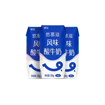 德亚 WEIDENDORF 风味酸奶 200ml/盒 10盒/箱 200ml/206ml新老包装随机发货