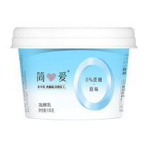 简爱 0添加糖·裸酸奶 135g*12杯 低温