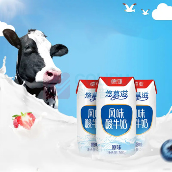 德亚 WEIDENDORF 风味酸牛奶 206g*10盒