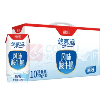 德亚 WEIDENDORF 风味酸牛奶 206g*10盒