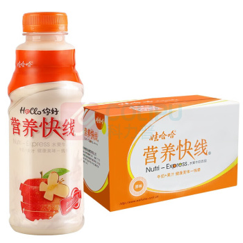 娃哈哈 Wahaha 营养快线 经典原味 500g/瓶 15瓶/箱