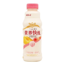 娃哈哈 Wahaha 营养快线 桃味 500g/瓶 15瓶/箱