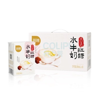 百菲酪 BONUS 古法红糖水牛奶 200ml*10盒/箱
