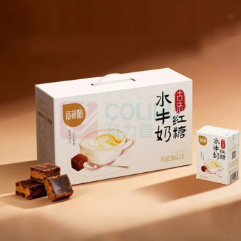百菲酪 BONUS 古法红糖水牛奶 200ml*10盒/箱
