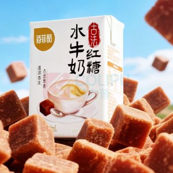 百菲酪 BONUS 古法红糖水牛奶 200ml*10盒/箱
