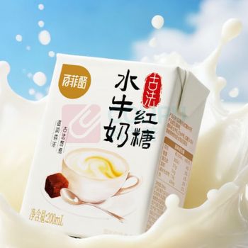 百菲酪 BONUS 古法红糖水牛奶 200ml*10盒/箱