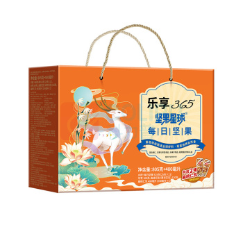 沃隆 WoLong 坚果礼盒 (每日坚果) 乐享365坚果星球 (橙色)