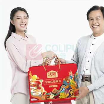 沃隆 WoLong 万家欢坚果礼盒 890g