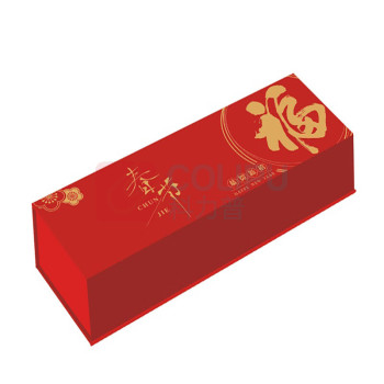 鑫德睿 2025蛇年高档中国红1.2米植绒双色烫金 万事如意对联礼盒
