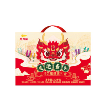 金龙鱼 龙运当头礼盒 LY-400 五谷杂粮健康礼盒