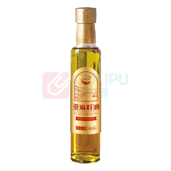 資水之陽 亚麻籽油 富得流油财富金砖礼盒 亚麻籽油248ML*2