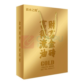 資水之陽 亚麻籽油 富得流油财富金砖礼盒 亚麻籽油248ML*2