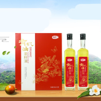 润心 有机山茶油 500mL*2 (红色)