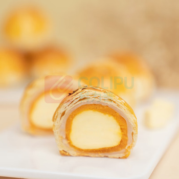轩妈 蛋黄酥 芝士味 330g(55g*6枚) 新老包装随机发货