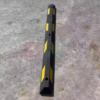 添玖 停车位挡车器 165*15*10cm 车库定位限位器 橡塑款 (配螺丝)