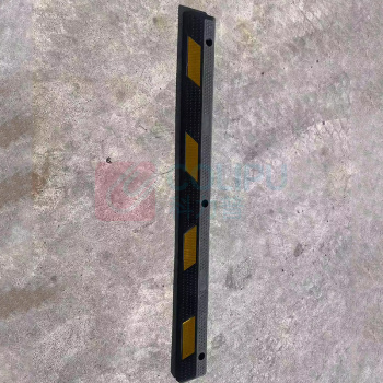 添玖 停车位挡车器 165*15*10cm 车库定位限位器 橡塑款 (配螺丝)
