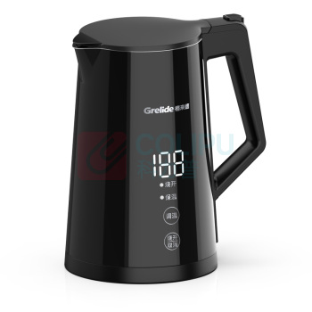 格来德 grelide 电水壶 D3815E 1800W 1.7L (黑色) 316
