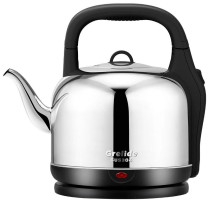 格来德 grelide 电水壶 160S 2000W 6L (不锈钢色) 304