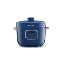 摩飞电器 Morphyrichards 迷你珐琅釉精釜电饭煲电压力锅 MR8701 800W 2.5L (轻奢蓝)
