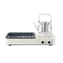 摩飞电器 Morphyrichards 围炉煮茶器 多功能煎烤炉 MR6093 900W 800ml (白色)