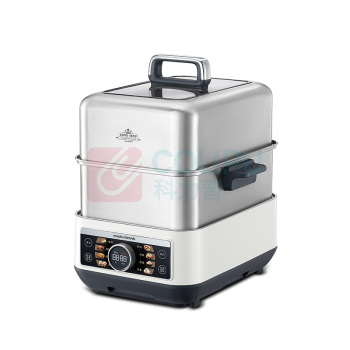 摩飞电器 Morphyrichards 双层不锈钢电蒸锅 MR1178 2000W 12L (白色)