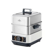 摩飞电器 Morphyrichards 双层不锈钢电蒸锅 MR1178 2000W 12L (白色)