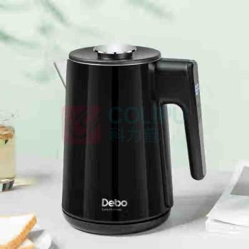 德铂 Debo 电热水壶 DB-137 额定容量:1.5L 额定功率:1500W 额定电压:220V~ 额定频率:50Hz