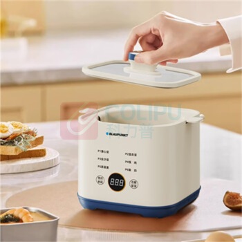 蓝宝 Blaupunkt 多功能电蒸笼 溏心蛋煮蛋器 BP-ZD09 0.9L