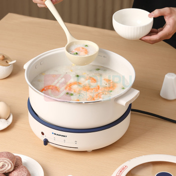 蓝宝 Blaupunkt 电火锅家用大容量多功能电炒锅火锅专用锅 5L 容量 BP-HG572C